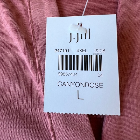 NWT - J.Jill Pullover Super Soft Relaxed Fit Tee Shirt - Picture 7 of 9